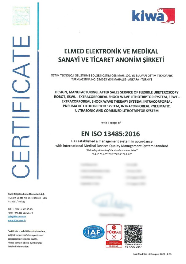 Certificates